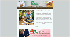 Desktop Screenshot of portagepharmacy.com